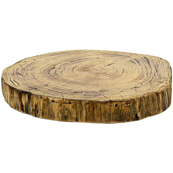 Front of the House ROOT 12" Round Natural Wood Serving Board – item 957SPT049NAW