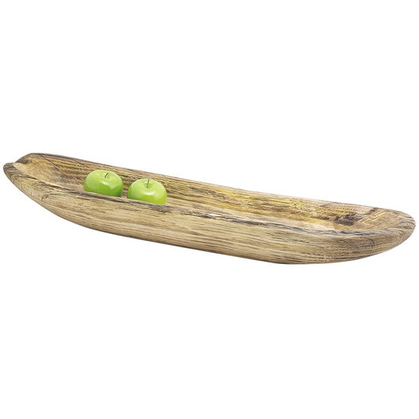 Front of the House ROOT 34" x 7" Natural Wood Cutting Board – item 957SPT060NAW