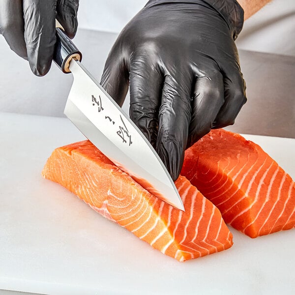 Mercer Culinary 6" Deba Knife w/ Wood Handle M24106 – item 470M24106W image 2