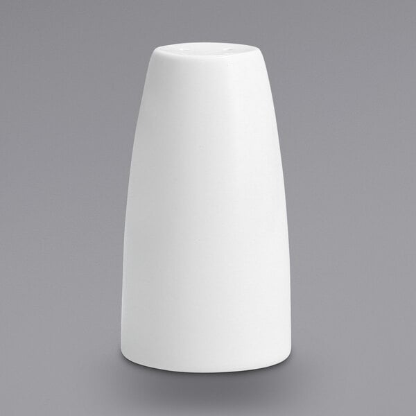 Zwiesel Fortessa 3 1/4" White FSW Porcelain Pepper Shaker – item 549ALU00722