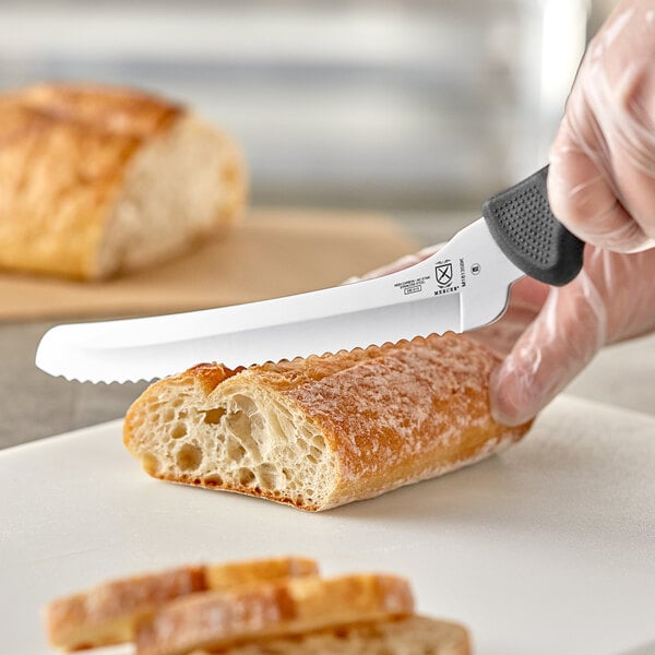 Mercer Culinary M18135BK Bread Knife - Black Handle – item 470M18135BK image 2