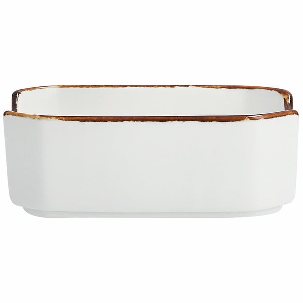 Fortessa Basics Salt Sugar Packet Holder w/ Earth Hue Rim – item 549TC74DV43