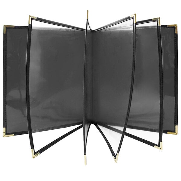 H. Risch, Inc. TAM-PKT-10V Tamarac 4 1/4" x 11" Menu Cover – item 759TAMP10V41 image 2