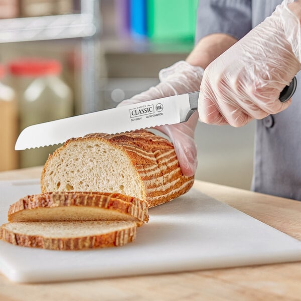 Choice Classic 8" Serrated Bread Knife w/ POM Handle – item 407KPOMBRD8 image 2