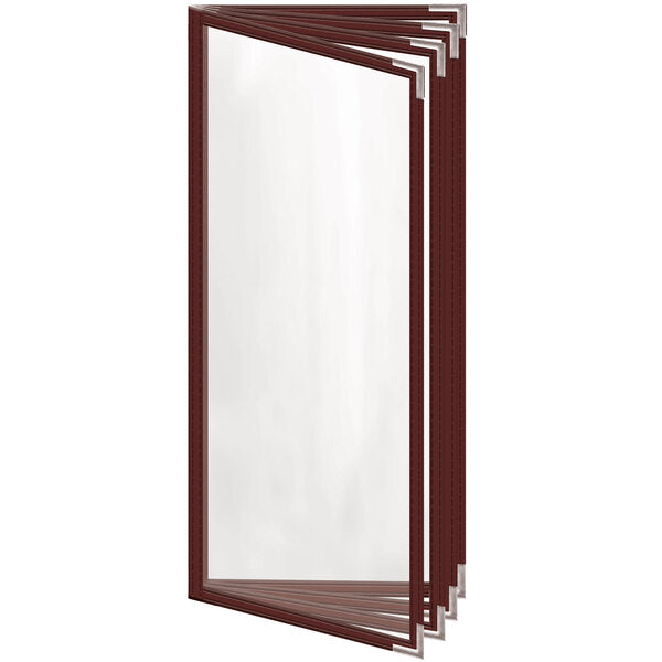H. Menu Cover w/ Smooth Corners and Gloss Finish – item 759TDD8DG41