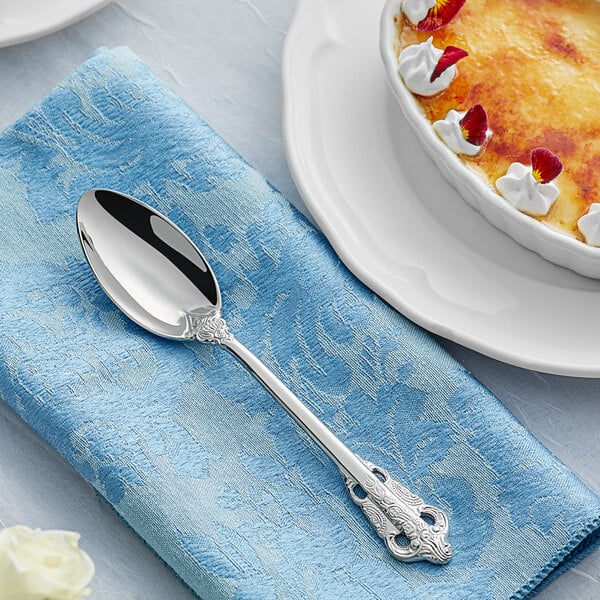 Acopa Ophelia 6 5/8" 18/10 X-Heavy Teaspoon – item 267710801 image 2