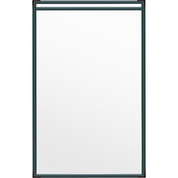 H. Risch, Menu Cover w/ Smooth Corners and Matte Finish – item 759TES6JM17