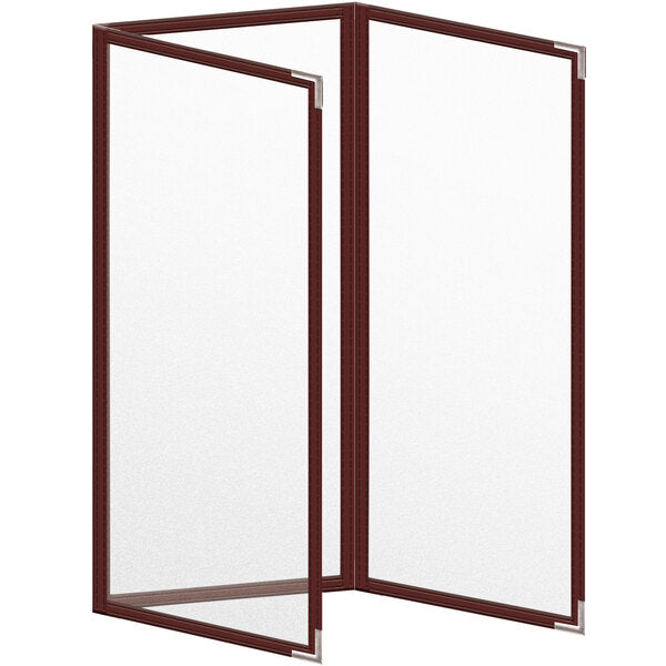 H. Menu Cover w/ Smooth Corners and Matte Finish – item 759TET8DM41