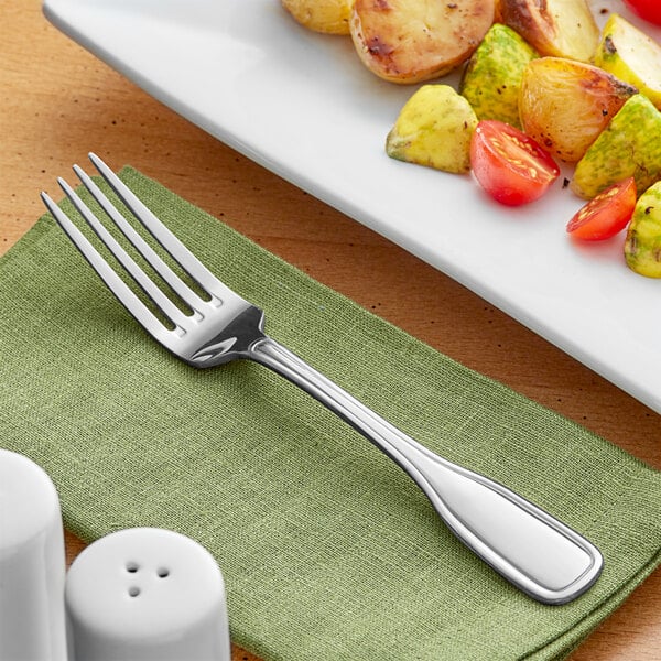 Acopa Saxton 7 5/8" Heavy Dinner Fork – item 267350005 image 2