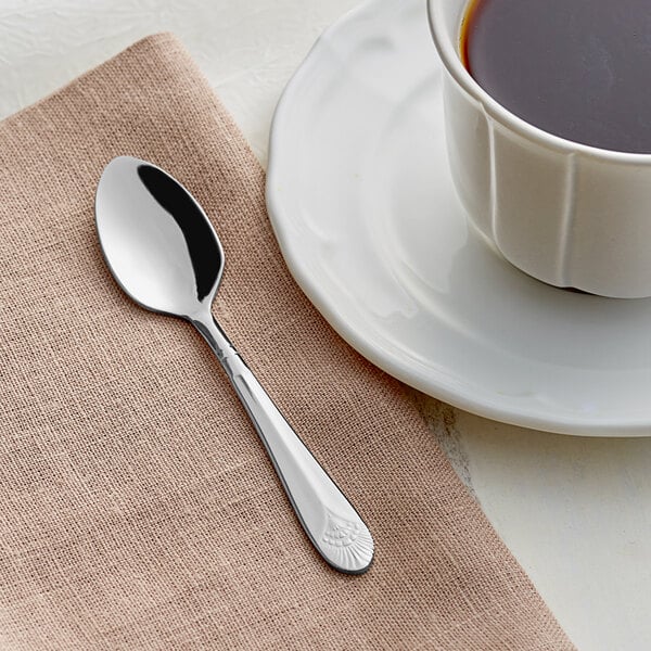 Acopa Monaca 4 3/8" X-Heavy Demitasse Spoon – item 267770800 image 2