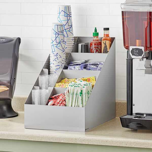ServSense Extra Large 9-Section Cup / Condiment Organizer – item 651CPCMOLGSS image 2