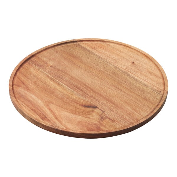 American Metalcraft 14" Round Acacia Wood Serving Board – item 124ATP14