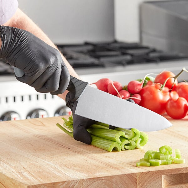 Schraf 8" Wide Chef Knife w/ TPRgrip Handle – item 220KVCHFSMW8 image 2