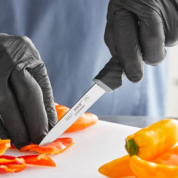 Schraf 4" Paring Knife w/ TPRgrip Handle – item 220VPARSM4 image 2