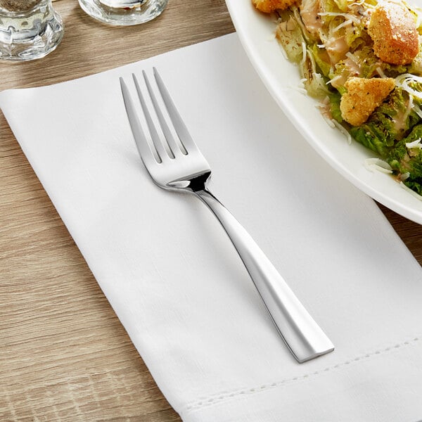 Acopa Ridge 6 3/4" Heavy Salad / Dessert Fork – item 267820006 image 2