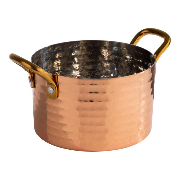 APS Mumbai 20.3 oz. Hammered Copper Serving Bowl – item 959APS40732