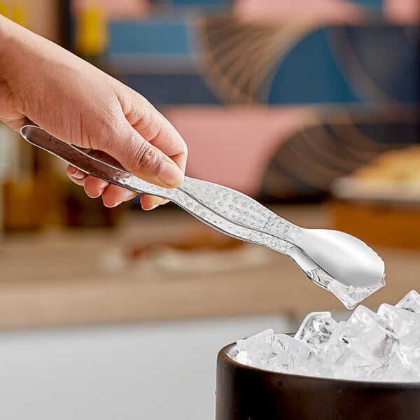 GET BSPD-22 9" Ice Tongs w/ Hammered Finish – item 375BSPD22 image 2
