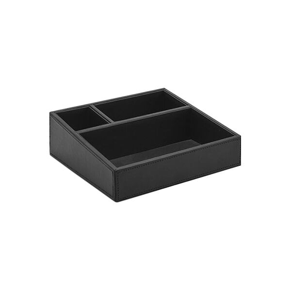 room360 London 8 3/4" x 8 1/4" Faux Condiment Organizer – item 957RAH002BKL11