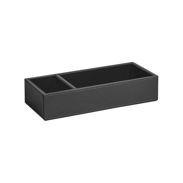 room360 London 9 1/2" x 4 1/4" Faux Condiment Organizer – item 957RAH008BKL21