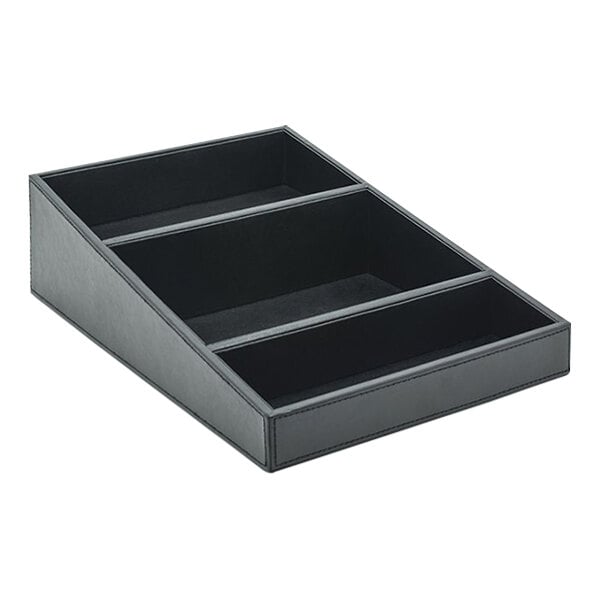 room360 London 14 3/4" x 9 3/4" Faux Condiment Organizer – item 957RRT021BKL20