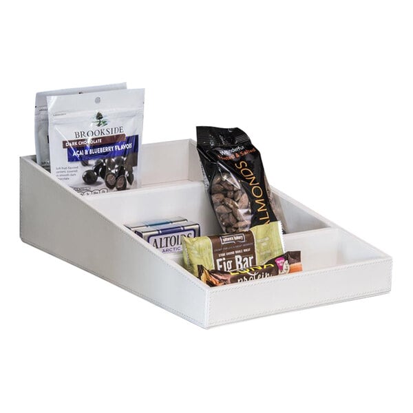 room360 London 14 3/4" x 9 3/4" Faux Condiment Organizer – item 957RRT021WHL20 image 2