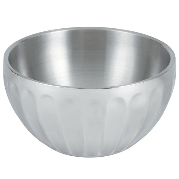 Vollrath 47688 Fluted Double Wall 6.9 Qt. Serving Bowl – item 92247688