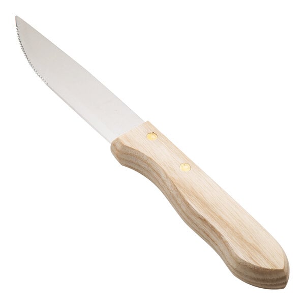 Walco 5" Steak Knife w/ Jumbo Wood Handle – item 935640527