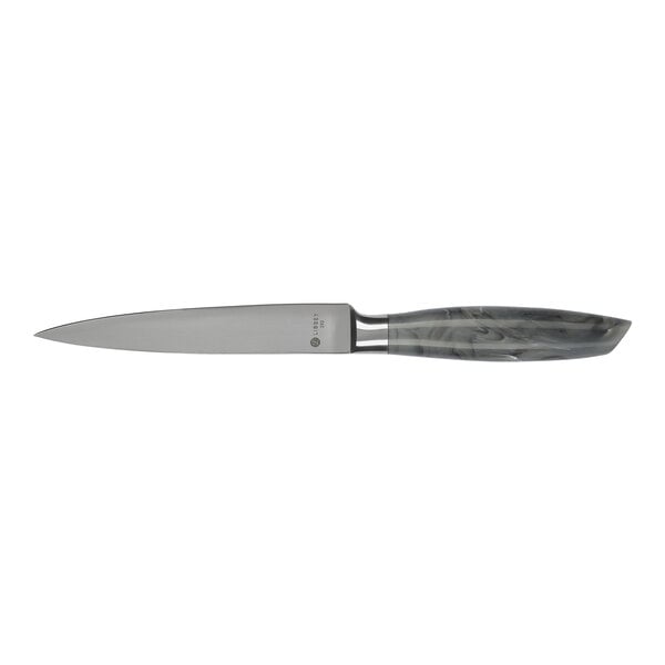 Libbey 9 3/8" Heavy Steak Knife w/ Gray Marble Handle – item 9592012894