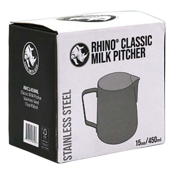 Rhino Coffee Gear Classic 15 oz. Frothing Pitcher – item 845RHCL450M image 2