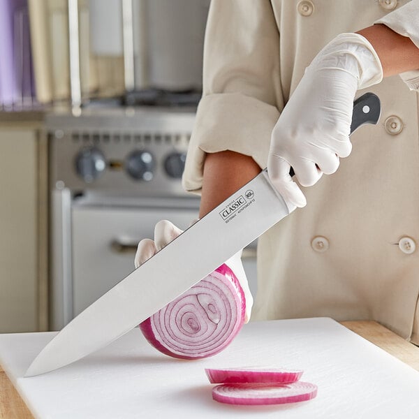 Choice Classic 12" Chef Knife w/ POM Handle – item 407KPOMCHF12 image 2