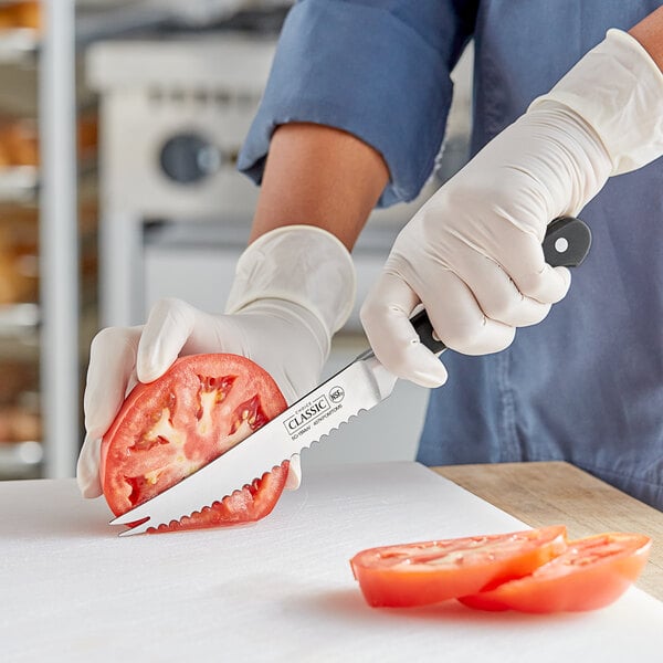 Choice Classic 5" Serrated Edge Tomato Knife w/ POM Handle – item 407KPOMTOM5 image 2