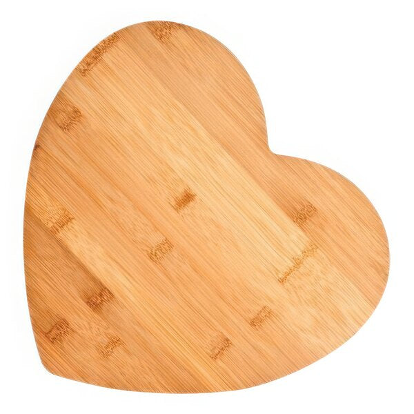 Franmara 10 1/4" x 9 1/4" Heart-Shaped Bamboo Cutting Board – item 2081058