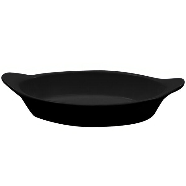 Tablecraft CW1730BK 24 oz. Black Cast Aluminum Serving Bowl – item 8081730BK
