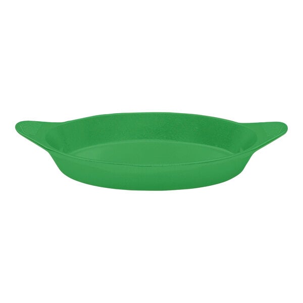 Tablecraft CW1730GN 24 oz. Green Cast Aluminum Serving Bowl – item 8081730GN