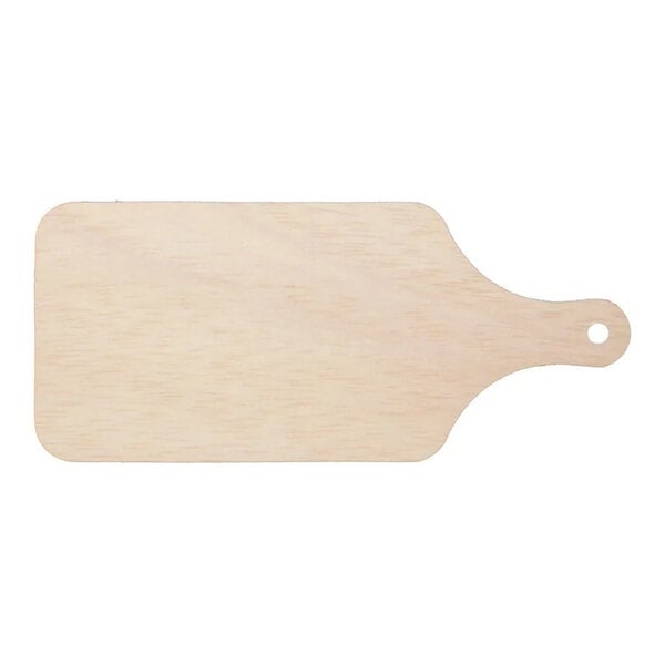 200CaseVerTerra 4" x 2" Small Compostable Cheese Board – item 95ACBRC2X4