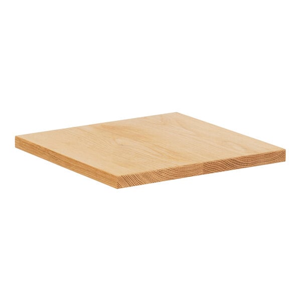 Cal-Mil Milo 12" x 12" x 1" Square Oak Wood Serving Board – item 21138731221