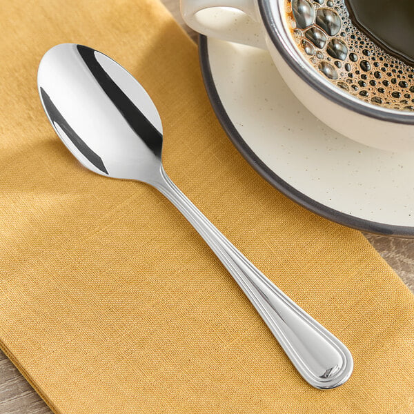 Acopa Edgeworth 6 1/8" X-Heavy Teaspoon – item 267750801E image 2