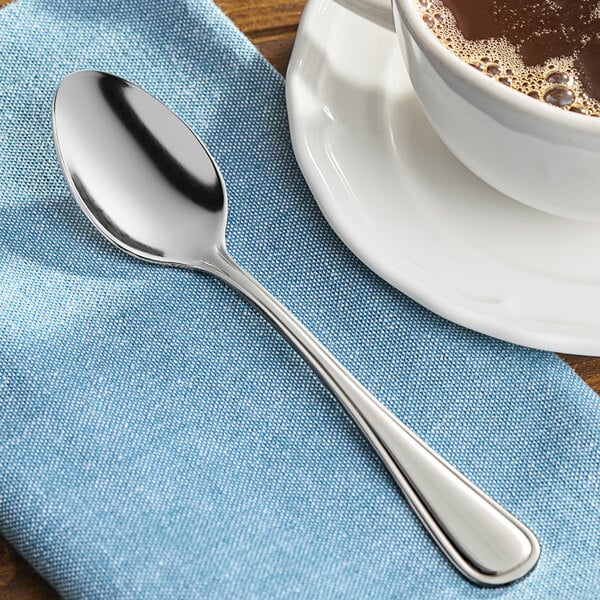 Oneida New Rim T015STSF 6 1/4" X-Heavy Teaspoon – item 356T015STSF image 2