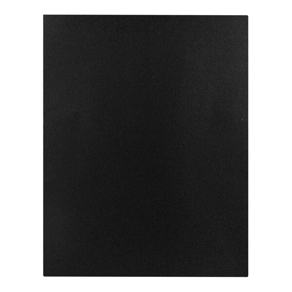 H. Risch, Inc. Linen 8 Menu Cover w/ Album Style Corners – item 759LIN4V811N image 2
