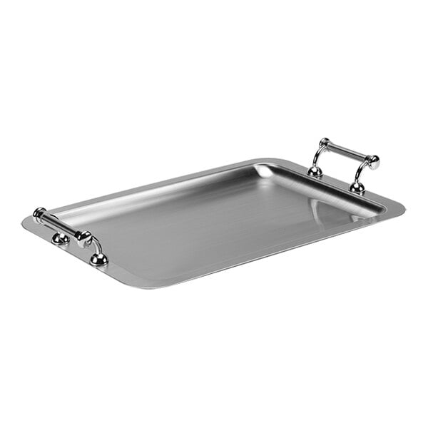 Service Ideas 20 1/2" x Serving Tray w/ Handles TRRTH2012BS – item 723TRRTH2012BS