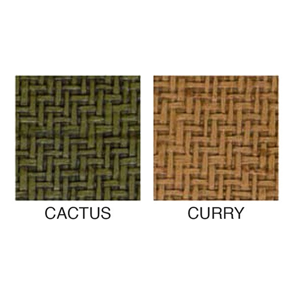 Water Street Wicker 5 1/2" x 8 1/2" Customizable Menu Cover – item 659WK160A image 2