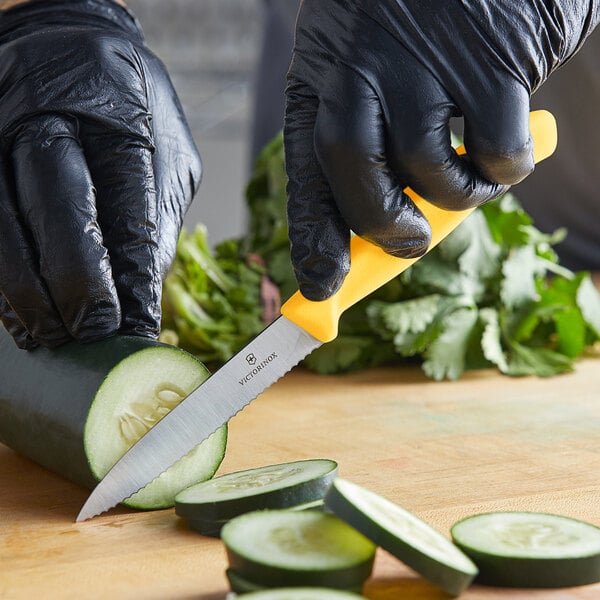 Victorinox 6.7738.C1 Paring Knife w/ Lemon Yellow Handle – item 35367736L8YE image 2