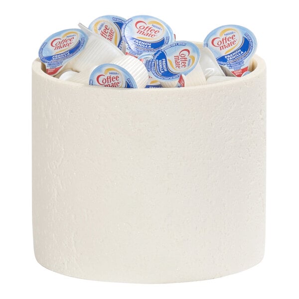 Cal-Mil" x 5" Ivory Round Resin Medium Condiment Organizer – item 2112845103 image 2