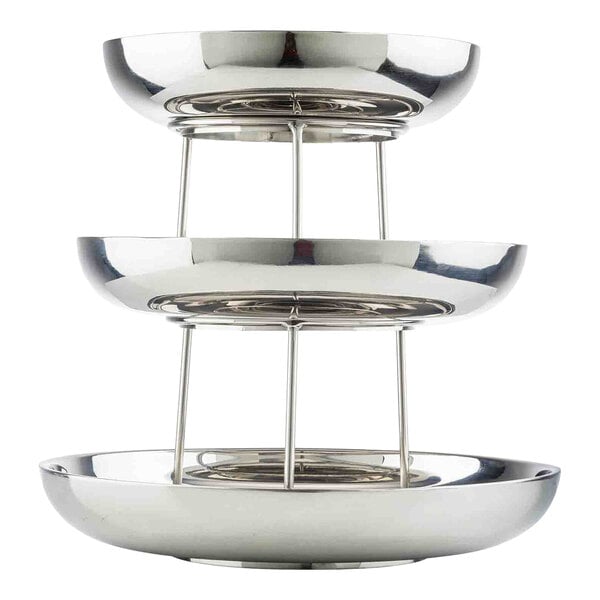 Tablecraft 14" 3-Tier Double-Walled Seafood Serving Tray – item 80812913 image 2