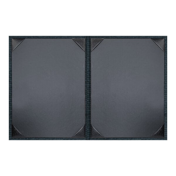 H. Risch, Inc. Rattan 8 1/2" x 11" Customizable Menu Cover – item 7599RTN2V8ESAE image 2