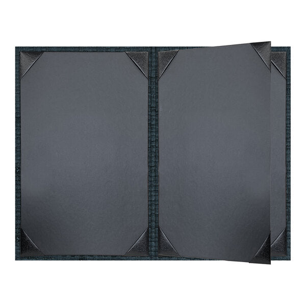H. Risch, Inc. Rattan 5 1/2" x 8 1/2" Menu Cover – item 7593RTN4V559TM image 2