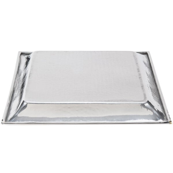 American Metalcraft 18" Square Stainless Serving Tray – item 124HMSQ18 image 2