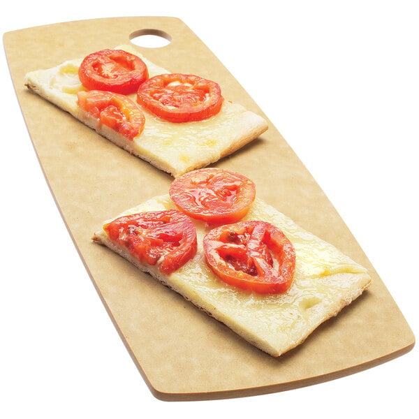 Cal-Mil - -14 Natural Round Edge Serving Board - 16" x 6" – item 211153161614