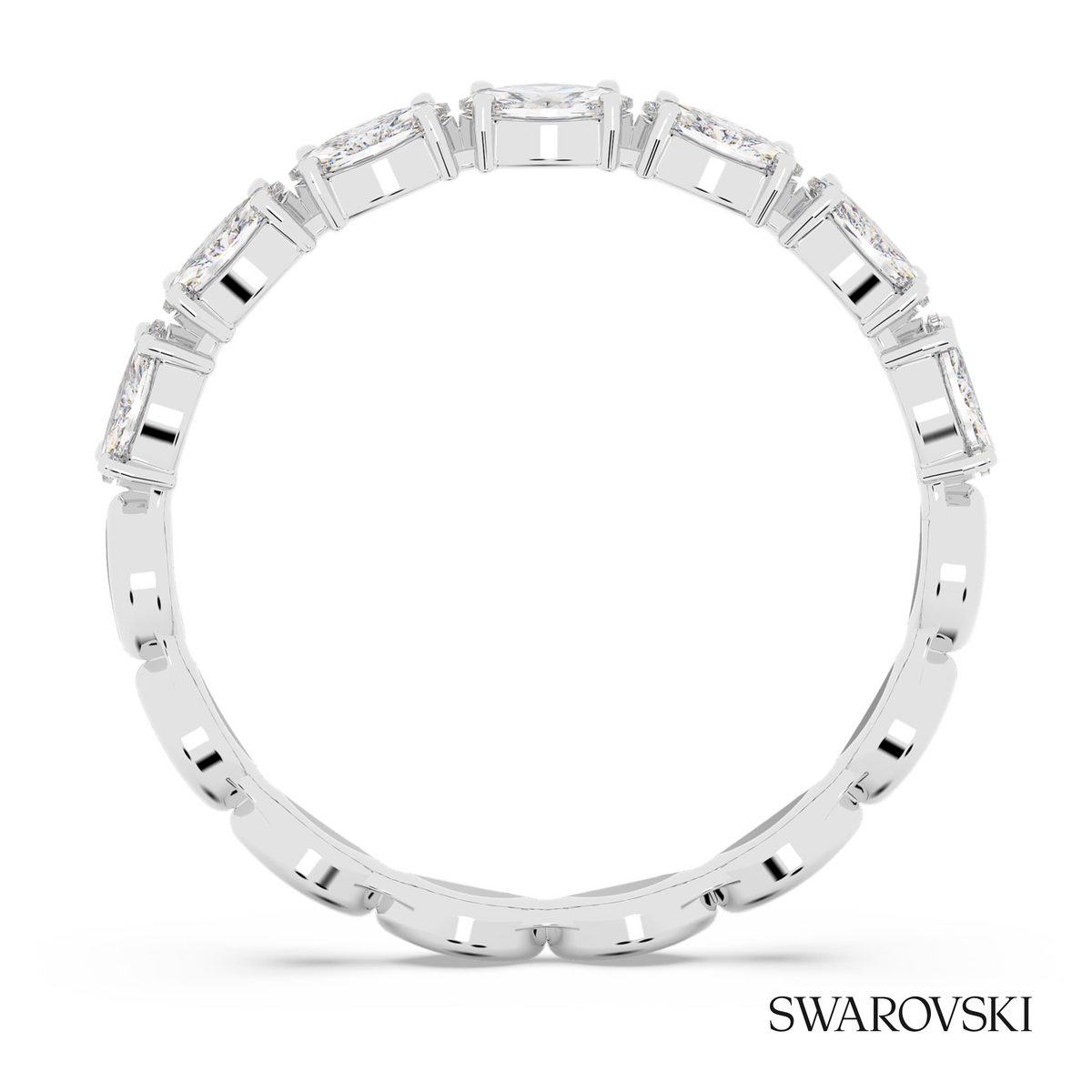 Matrix Vittore ring, Marquise cut, White, Rhodium plated – item 5354786 – view 4