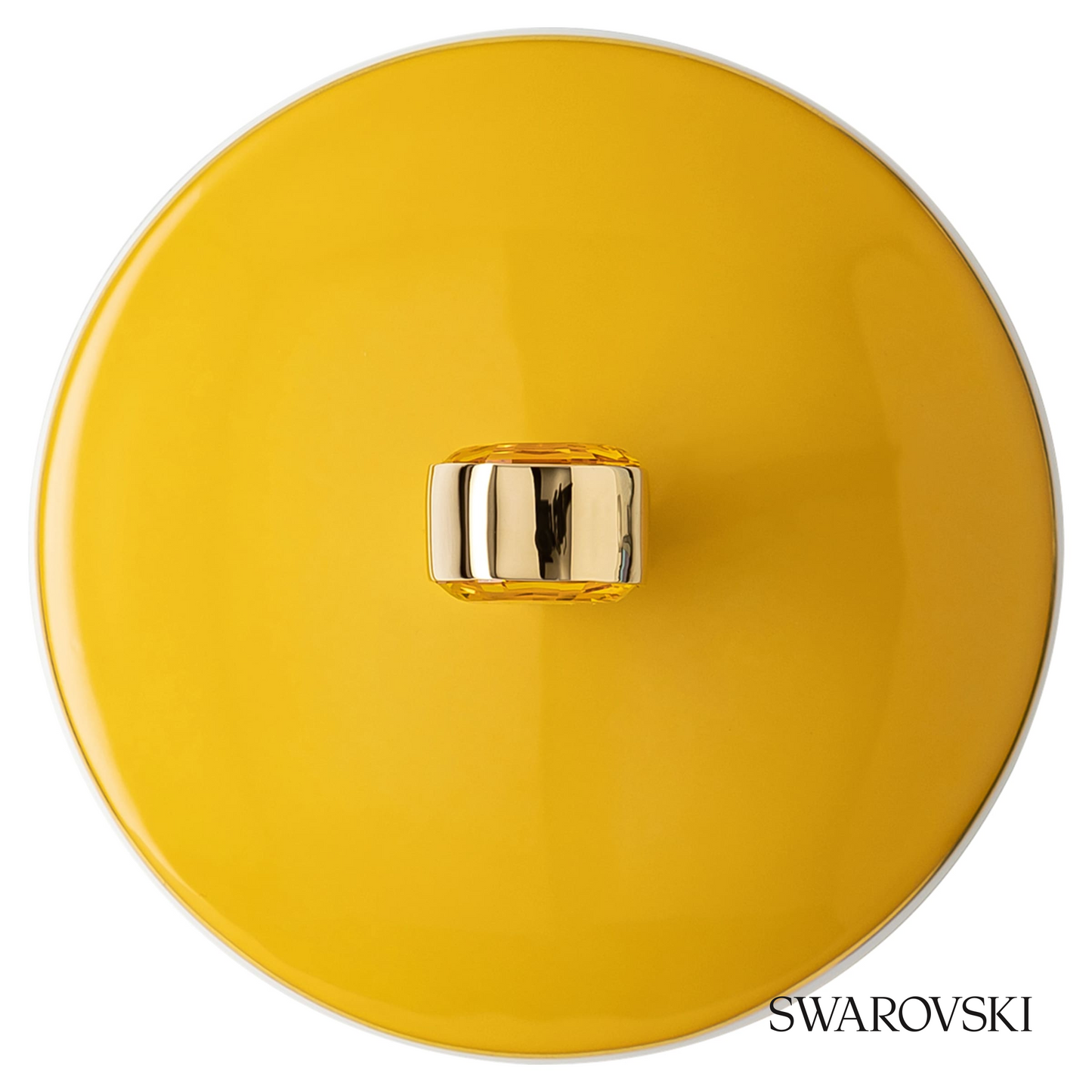Swarovski Signum mug with lid, Yellow – item 5635536 image 5